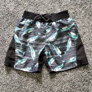 Shark bathing suit. Size XS 4/5